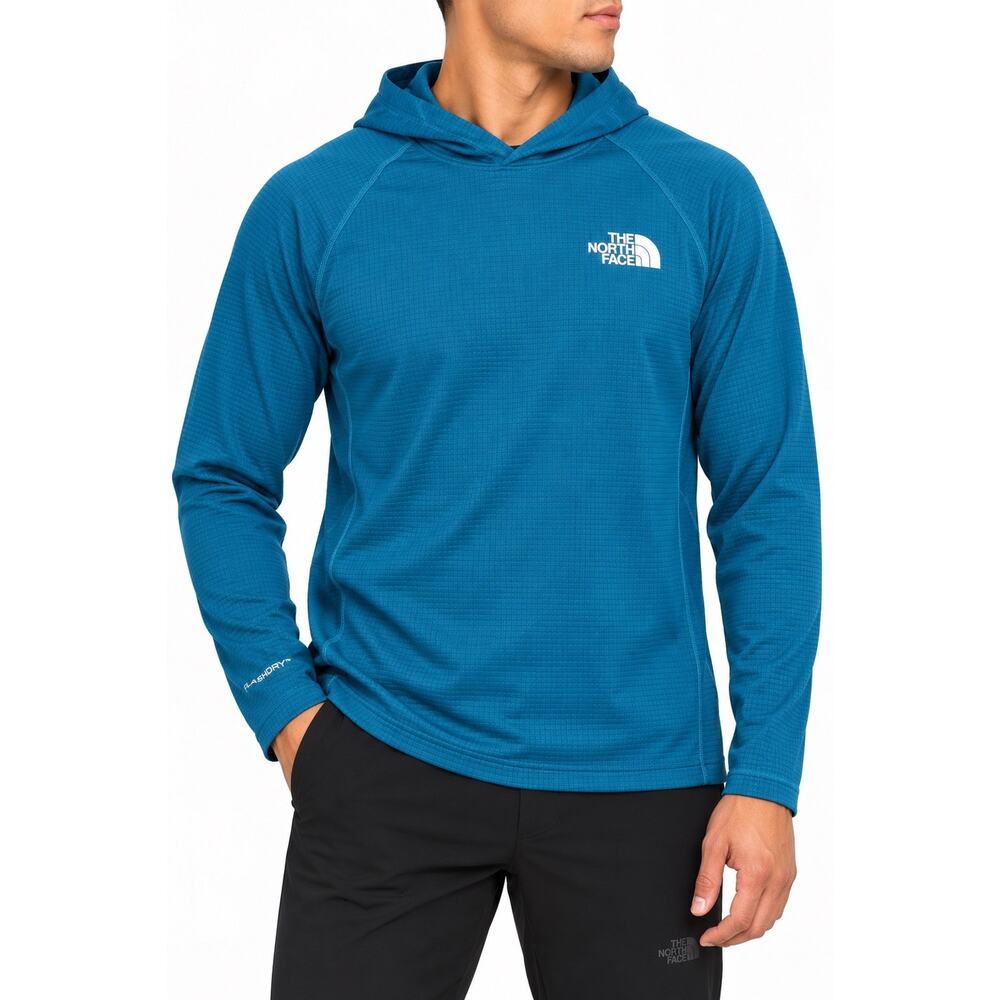 The North Face Sunriser Hoodie Menβs Medium Dusk Blue NF0A8BN8 NWT - Picture 4 of 5